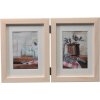 Dvojitý rám Jardin 13x18 (9x13 cm) bílý