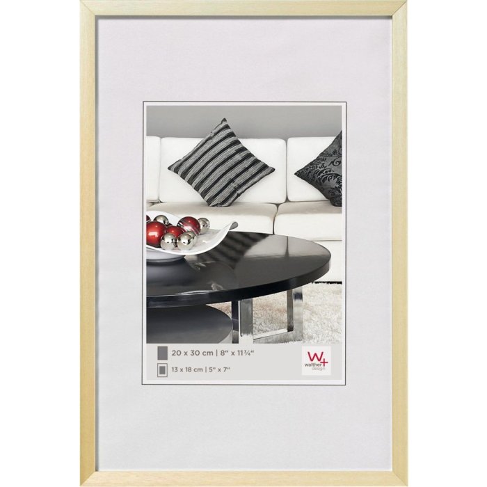 Hliníkový rám na obrazy Walther Chair 20x30 cm zlatý