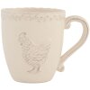 Clayre & Eef hrnek na kávu CHICKEN 13x9x10 cm - 225 ml