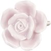 Clayre & Eef 61863 Klika na dveře Ø 4,5 cm Růžová keramika