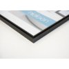 Hliníkový rám Nielsen Classic 21x29,7 cm eloxovaný černý rám na certifikáty DIN A4
