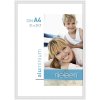 Hliníkový rámeček Nielsen Classic 21x29,7 cm bílý rámeček na certifikáty DIN A4