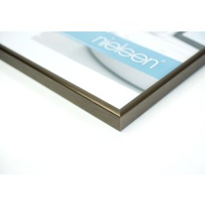 Nielsen hliníkový rám Classic 42x59,4 cm struktura ořech DIN A2