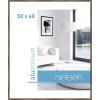 Nielsen hliníkový rám Classic 50x60 cm struktura ořech