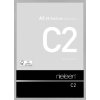Hliníkový rám Nielsen C2 stříbrný matný s texturou 29,7x42 cm Rám pro certifikát DIN A3