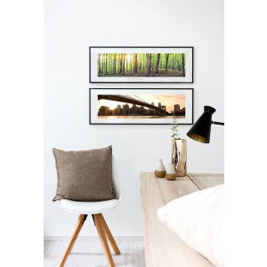 Nielsen hliníkový rám C2 struktura stříbrná matná 50x60 cm