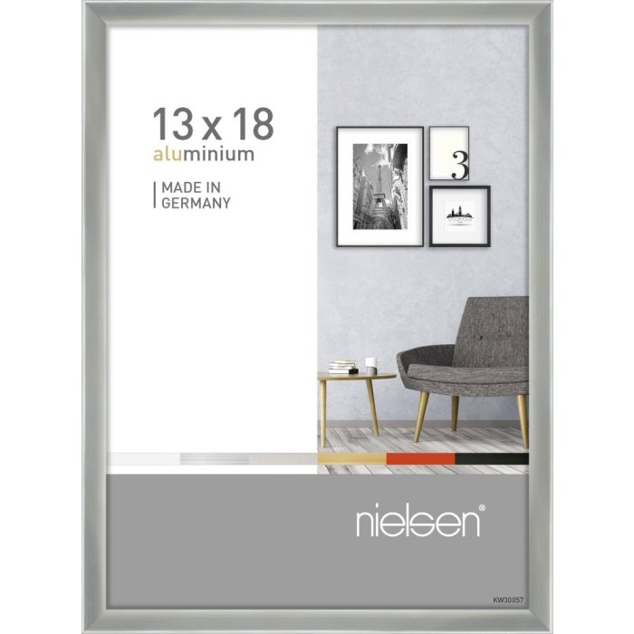 Nielsen hliníkový rám Pixel 13x18 cm stříbrný lesklý