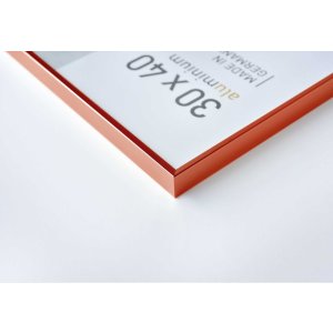Hliníkový rámeček Nielsen Pixel 21x29,7 cm tornádo červený rámeček na certifikáty DIN A4