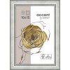 Dřevěný rám Ascot 10x15 cm stříbrný