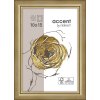 Dřevěný rám Ascot 10x15 cm zlatý