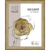 Dřevěný rám Ascot 13x18 cm zlatý