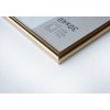 Dřevěný rámeček Nielsen Ascot 21x29,7 cm zlatý rámeček na certifikát A4 DIN