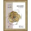 Dřevěný rám Nielsen Ascot 24x30 cm zlatý
