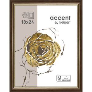 Dřevěný rám Ascot 30x40 cm tmavě...