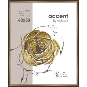 Dřevěný rám Nielsen Ascot 40x50 cm tmavě...