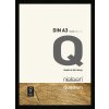 Dřevěný odnímatelný rám Nielsen Quadrum 30x42 cm černý Rám pro certifikáty DIN A3