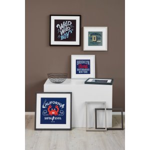 Nielsen dřevěný odnímatelný rám Quadrum 30x40 cm bílá borovice dýha normální sklo