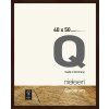 Quadrum 40x50 cm dřevěný rám wenge na klipsu