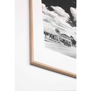 Dřevěný odnímatelný rám Quadrum 50x60 cm javor
