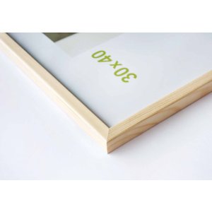 Dřevěný rám Nielsen Zoom přírodní 21x29,7 cm Rám na certifikát DIN A4