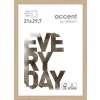 Dřevěný rám Nielsen Zoom přírodní 21x29,7 cm Rám na certifikát DIN A4