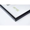Dřevěný rámeček Nielsen Zoom 21x30 cm černý rámeček na certifikáty DIN A4