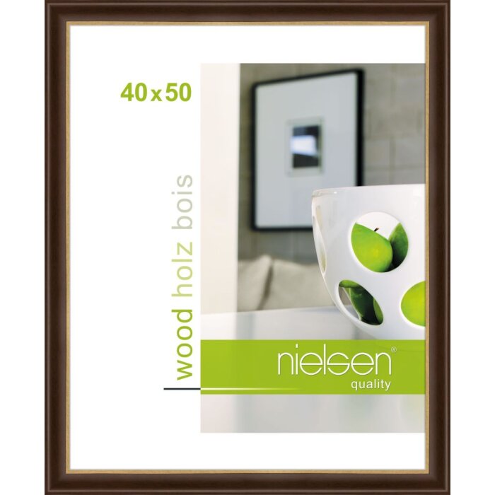 Nielsen dřevěný rám Derby 40x50 cm palisandr