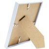 Plastový rám S011 13x18 cm bílý