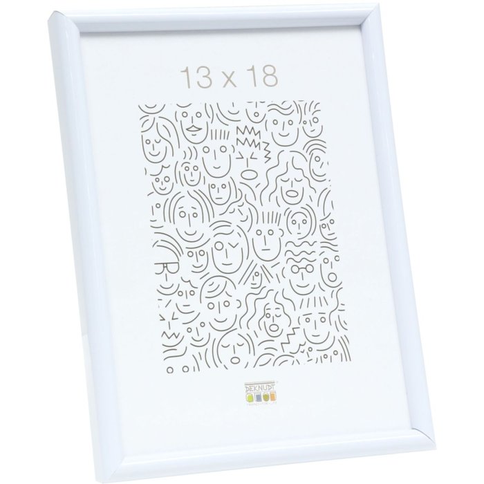 Plastový rám S011 50x60 cm bílý