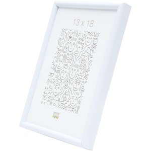 Plastový rám S011 50x60 cm bílý