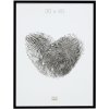 Plastový rám S011 50x60 cm černý