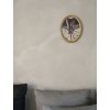 Plastový rám Deknudt S100 oválný 10x15 cm zlatý