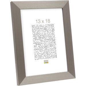 Plastový rám Deknudt S41VD1 stříbrný 30x40 cm