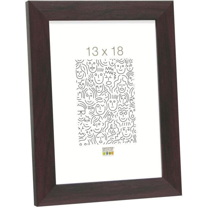 Plastový rám S41VH4 mahagon 30x45 cm