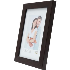 Plastový rám S41VH4 mahagon 30x45 cm