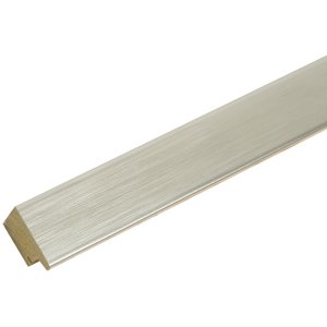 Plastový rám S41VD4 stříbrný lesklý 30x45 cm