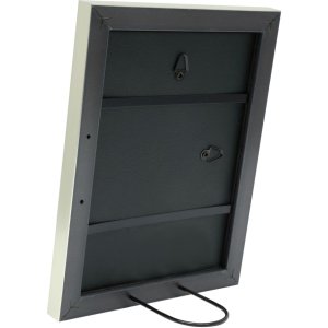 Plastový rám S41VD4 stříbrný lesklý 30x45 cm