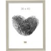 Plastový rám S41VD4 stříbrný lesklý 30x45 cm