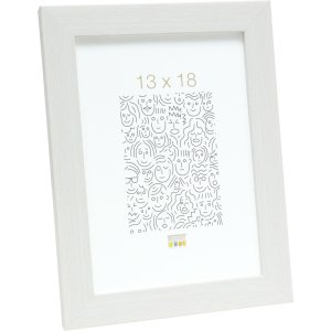Plastový rám S41VF1 bílá struktura 20x28 cm