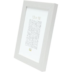 Plastový rám S41VF1 bílá struktura 40x50 cm