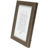 Plastový rám S41VF7 šedohnědý 13x18 cm