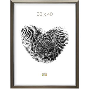 Plastový rám S42JD 13x18 cm stříbrný