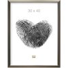 Plastový rám S42JD 30x40 cm stříbrný