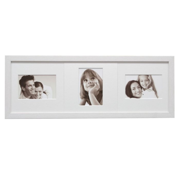 Fotogalerie S41VM3 bílá struktura 3 fotografie 15x20 cm