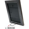 Plastový rám Deknudt S42P bronz 15x15 cm struktura vláken