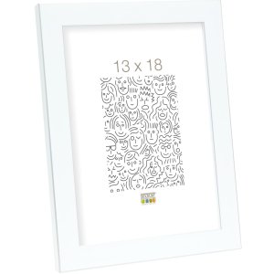 Plastový rám Deknudt S41VK1 bílý 10x15 cm