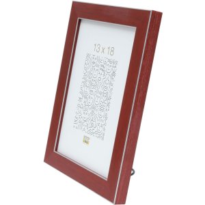 Plastový rám S41VK4 červený 40x60 cm
