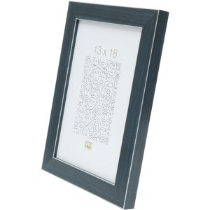 Plastový rám S41VK6 modrý 13x13 cm