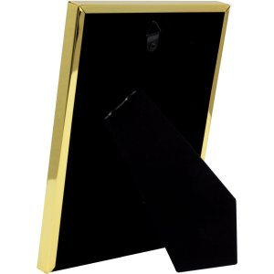 Kovový rám S58MS zlatý 10x15 cm úzká lišta
