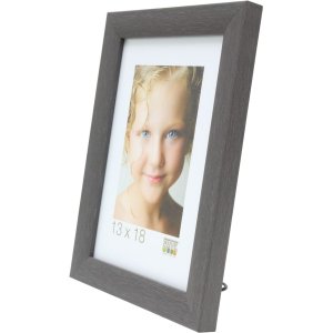 Dřevěný rám S54S šedý 20,0 x28,0 cm